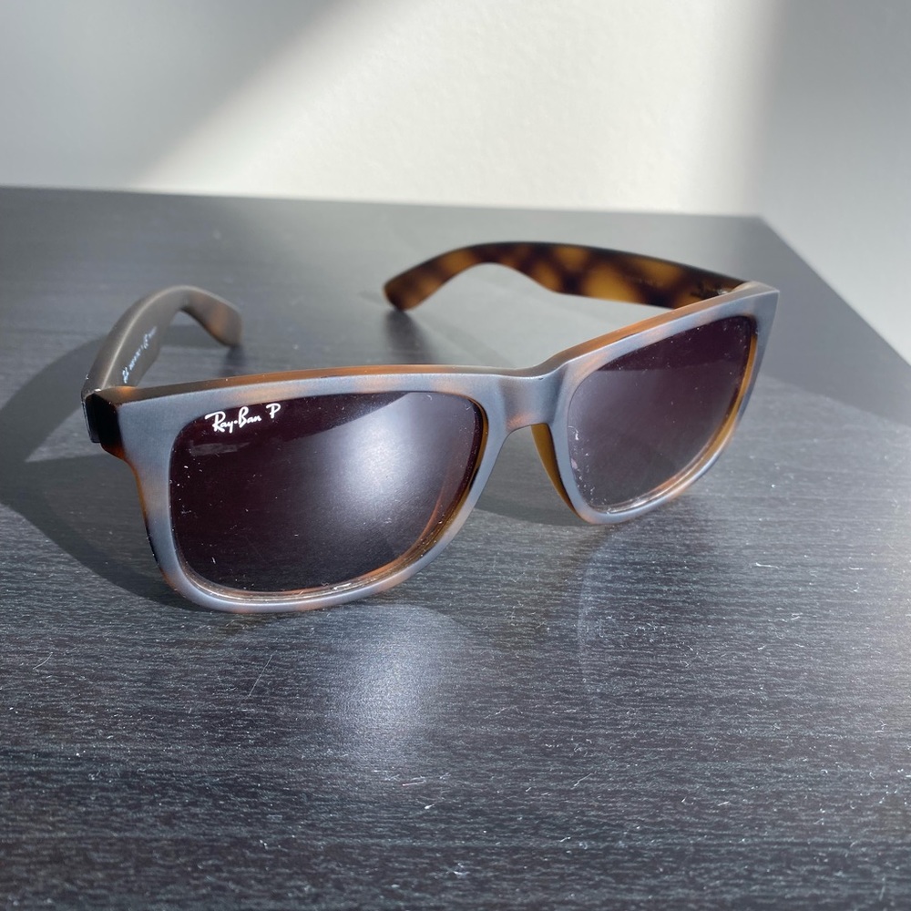 Rayban Justin sunglasses tortoise shell